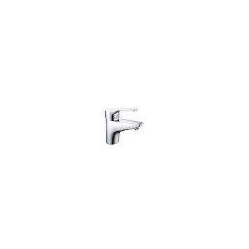 Washroom 60PSI Basin Mixer Taps Flat Round with Wangel cartridge