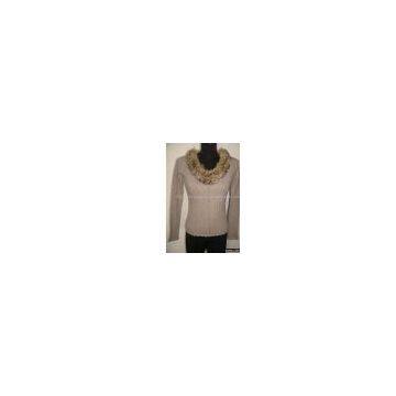 Sell Ladies' V-Neck Sweater