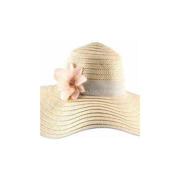 Kids Custom Logo Floppy hats Bucket Hat with Flower