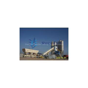 90m3 medium belt upload engineering concrete batching/mixing plant