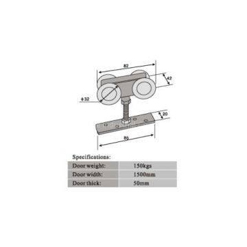Hanging Wheel HW-9906 photo-2