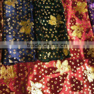 100% Polyester Bronzed Dense Fabric For Garment