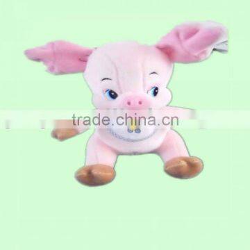 yangzhou toy factory supply cheap stuffed pig toys &cute pig