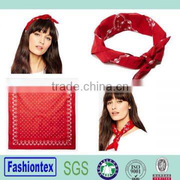 Hot Sale Multi Colors Paisley Printed Wholesale Cotton Bandanas photo-3