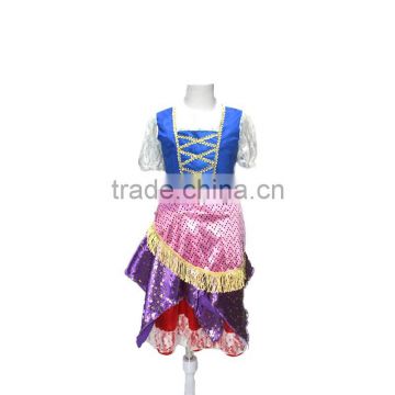 LG1003 dress up girls play halloween costumes ideas flower girl net dresses