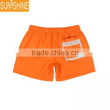 Bright Color Man Sports Board Shorts Waterproof Pockets Swim Trunks