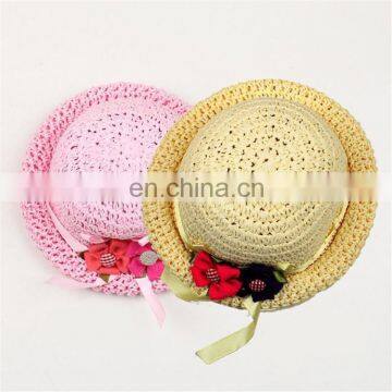 cute flower beach Paper Straw Hat FGH-1136