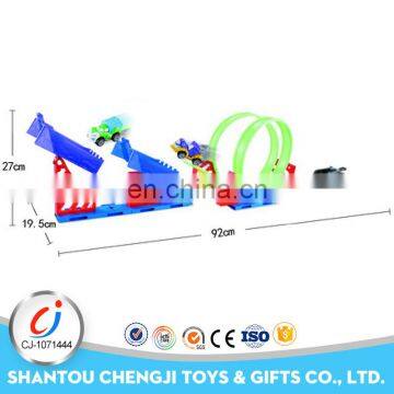 2017 New design funny electric car race track for kids