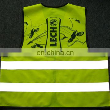 Green Polyester Reflective Children Safety Vest