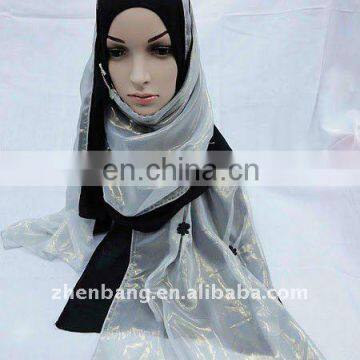 OEM Muslim Lady Classic Silk Scarf Hot Sell