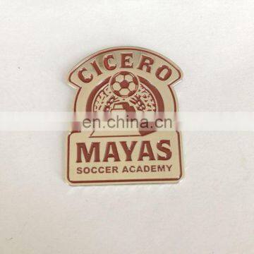 soft enamel metal football badge