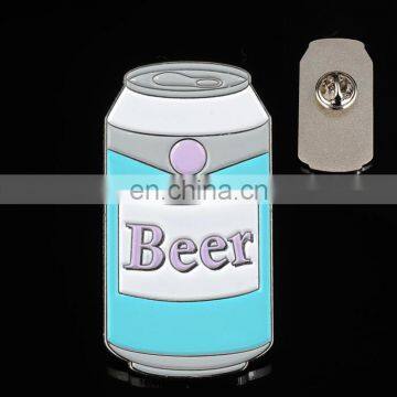 custom metal can badge/pin badge/promotion lapel pin