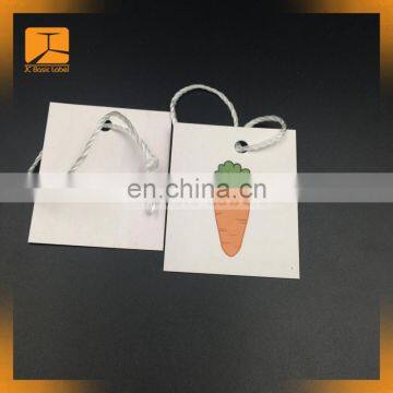 Beautiful Printing Paper Jeans/shoes/jewelry Hang Tag Designs, New China Hang Tag Printing photo-4