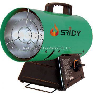 10kw Manual Industrial Fan Gas Heater Electric Workshop Space Propane/LPG Power Garage Heat photo-3