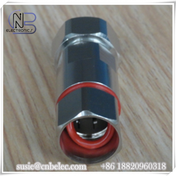 RoHS 4.3/10 MINI DIN Male RF Feeder Connectors Made by Fined Copper Alloy For 1/2 photo-4