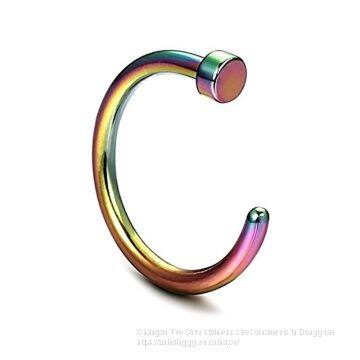 Wish Hot Shop Manufacturers Direct Ear Studs, Body Piercing Accessories, Earrings, Nose Studs, Nose Rings, Foreign Trade Ornaments, Titanium Steel. photo-4