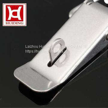 Stainless Steel Box Spring Loaded Toggle Latch Chest Trunk Latch Catches Hasps photo-3