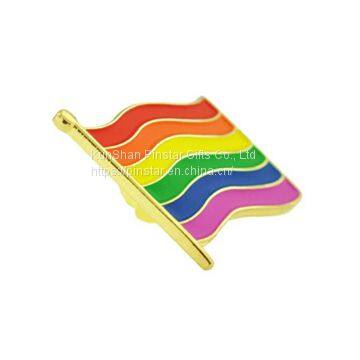 Rainbow Flag Lapel Pin