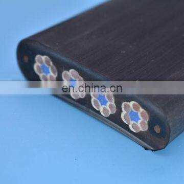Flat Cable for Cranes 4 8 12 16 20 24 32 Cores Festoon Cable With Steel Wire photo-3