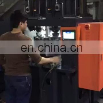 Plumbing fittings car parts double spindle high frequency drilling and tapping machine