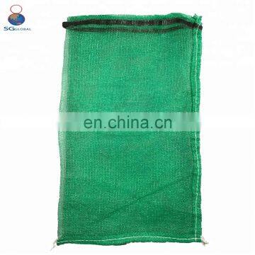 Alibaba China hot sale 25kg poly mesh firewood sacks