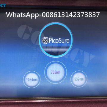 Portable Picosecond Laser 755nm Q Switched Nd Yag Laser Tattoo Removal Picosure Portable Laser 532nm 1064nm 1320nm Carbon Peeling photo-5