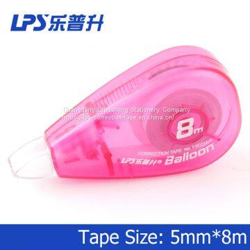 Non Toxic White Out Correction Roller Plastic Colorful Pink Correction Tape No.T-90214 photo-4