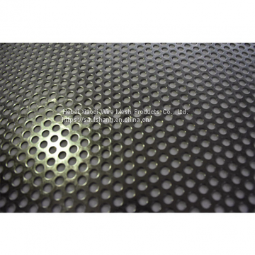 Small hole speaker Perforated metal mesh punched plate screen for machine