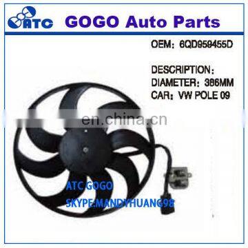 Auto Radiator Cooling Fan VW POLE 09 6QD959455D