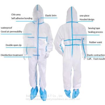 coverall protective suit disposable protective coverall