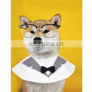 Pet Dog Luxury Cloak Solid Pet Clothing Bib Accessories Lovely Style Popular Logo Famous Brand photo-3