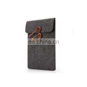 Fashion Felt Bag Wool Felt Laptop Sleeve Custom Neoprene Felt Sleeve Case With Handle photo-3