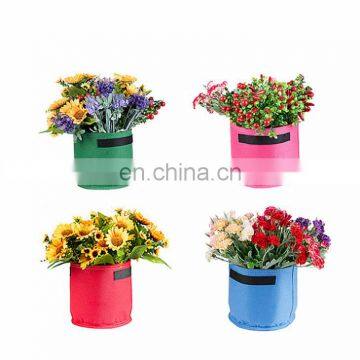 Wholesale non woven felt potato growing pot bags in gardening