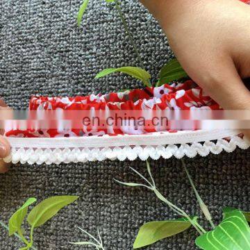 2019 Sexy High Waist Swimsuit Women Lace Bikini Off Shoulder Bikinis Swimwear Red Print Biquini Bathing Suit Beachwear