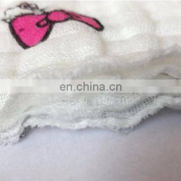 100% Cotton 8 Layers Baby Bibs Kids Infants Letter Gauze Washed Water Bath Towel High Quality Custom Baby Bibs photo-2