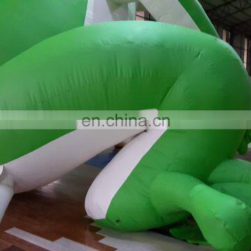 Commercial Use Advertising Inflatable Green Frog Mascot With Logo Printing for Business Display photo-5