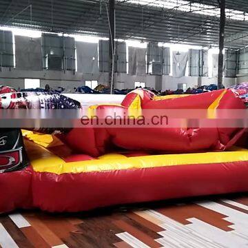 Kids car cartoon theme movable inflatable in home bounce house for sale