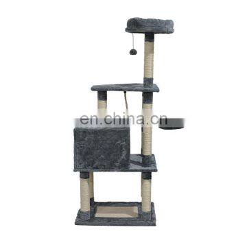 Wooden Sisal Oem Manufacturer Wholesale Customized Design Large Cat Tree House Pet Scratcher Bucket Cat Tree Cat Furniture photo-3