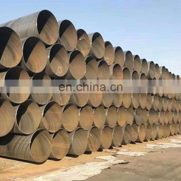 Fenry Spiral Arc Welded 6 Inch 18 Inch Weld API 5L GR B SSAW Carbon Steel Pipe