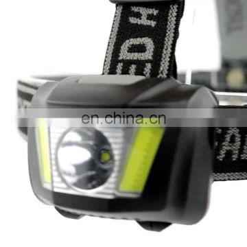 150 lumens strobe headlamp led aaa battery powered led light headlamp Outdoor head lamp for camping