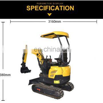 Cheap Micro Mini Excavator Hydraulic Pump Excavators 1.8 Ton for Sale photo-4