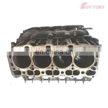 For Isuzu engine 4JB1-T 4JB1TC cylinder block short block