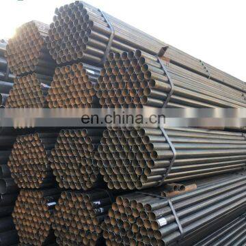 1 3/4" ERW Black Round Steel Tube Welded Steel Pipe Q235 A53 SS400