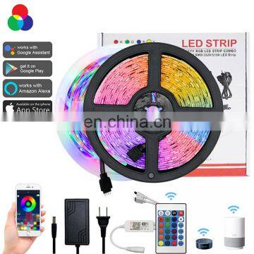 Unique design hot sale dc 12v 5a wifi controller led flexible strips for wholesale