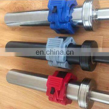 Pro Hard Chrome Coated Weight Capacity 1500lb 680kg 4 Needle Bearings Weightlifting Barbell DB52