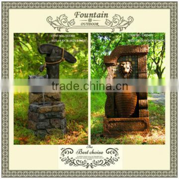 LX63394 Portable Automatic Outside Fountain Statues