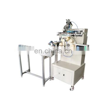 Rotary multi stations paper cup screen printers silk printing machine for plastic cups