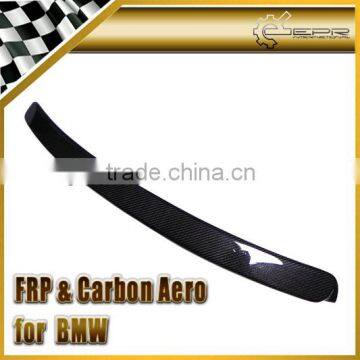 For BMW E46 Carbon Fiber 4 Door Rear Window Roof Spoiler