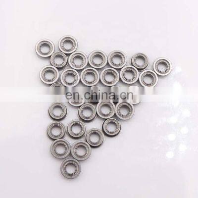 Flanged Miniature Ball Bearing MF74ZZ 4mm flange ball bearing 4*7*2.5mm