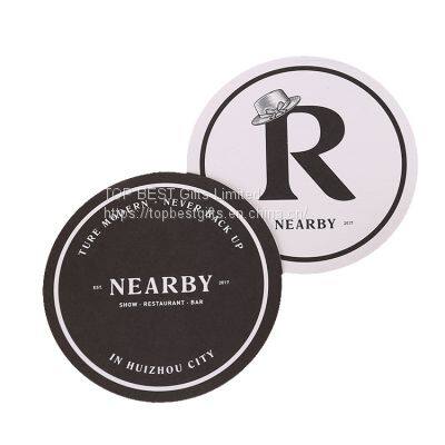 Printed Personalized Cocktail Paper Coaster Custom for Bar